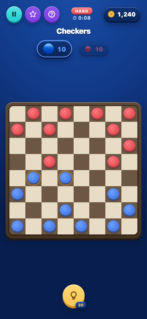 Checkers - Hard