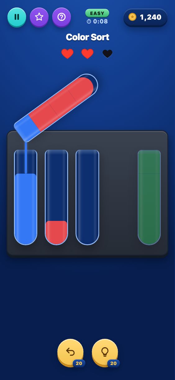 Color Sort - Easy