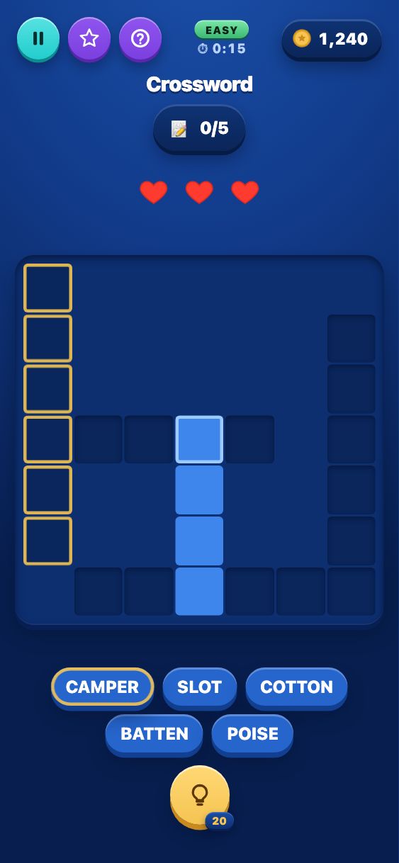 Crossword - Easy