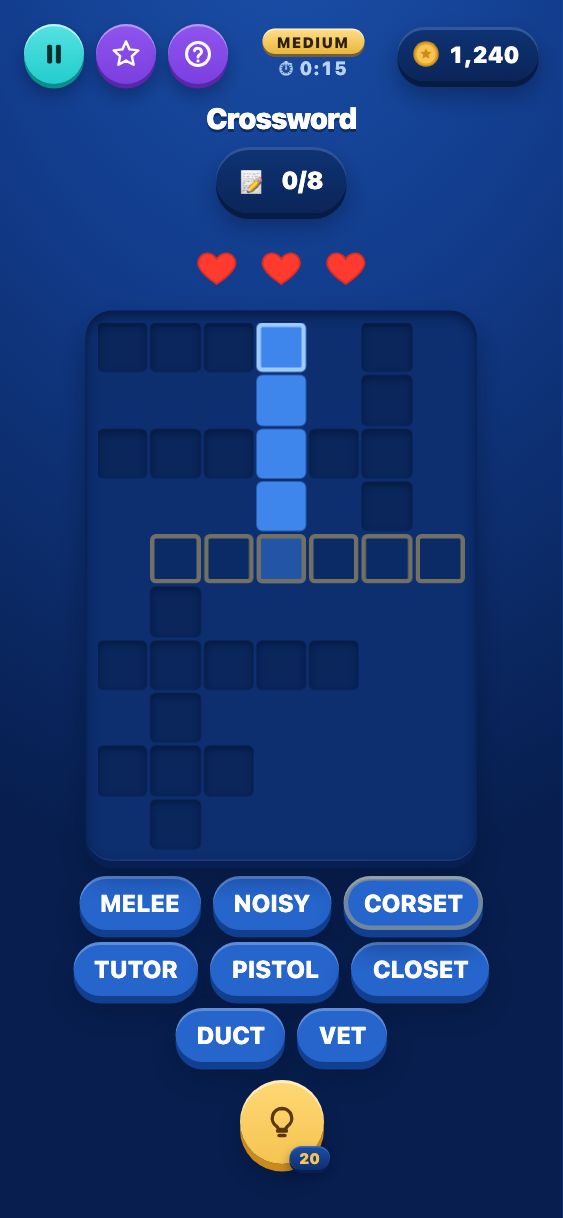 Crossword - Medium