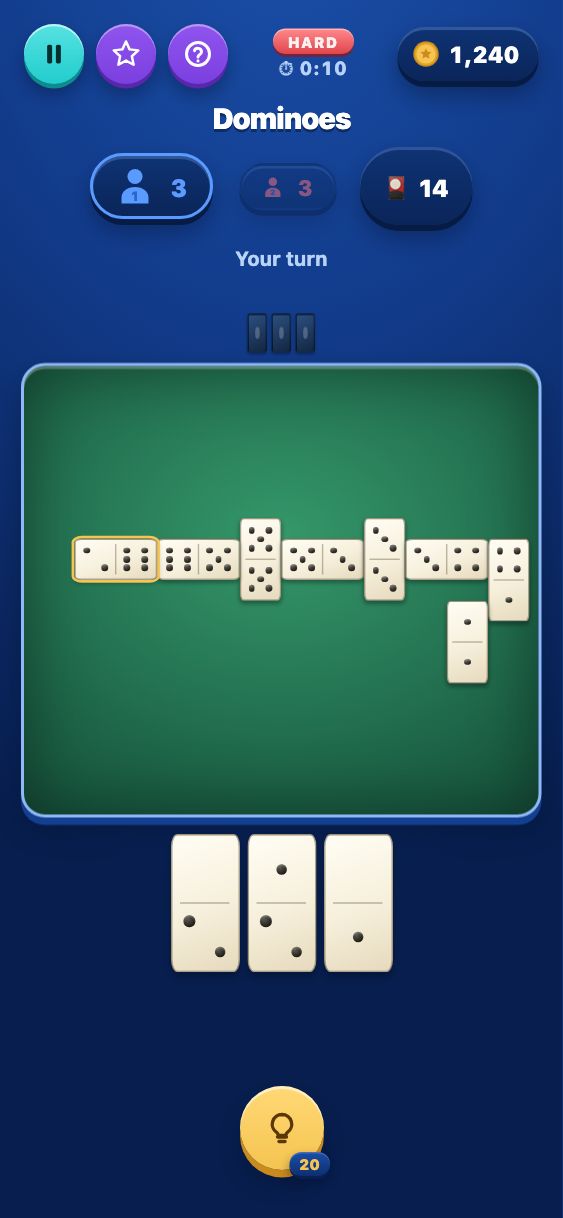 Domino - Difficile