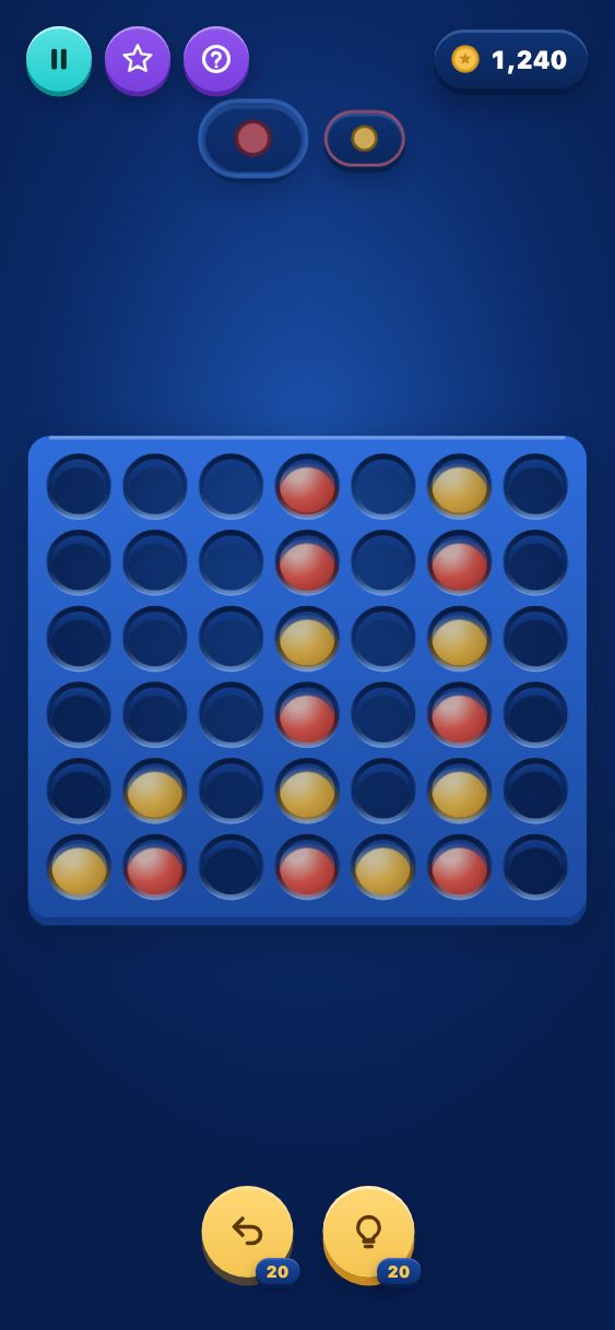 Four in a Row - Hard
