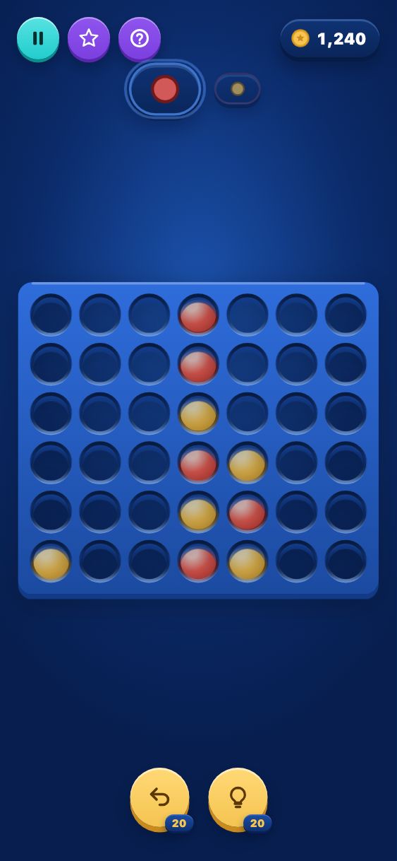 Four in a Row - Medium