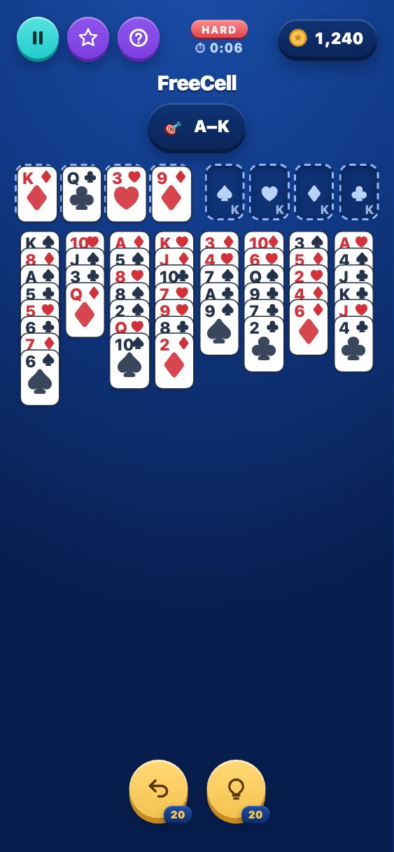 FreeCell - Hard