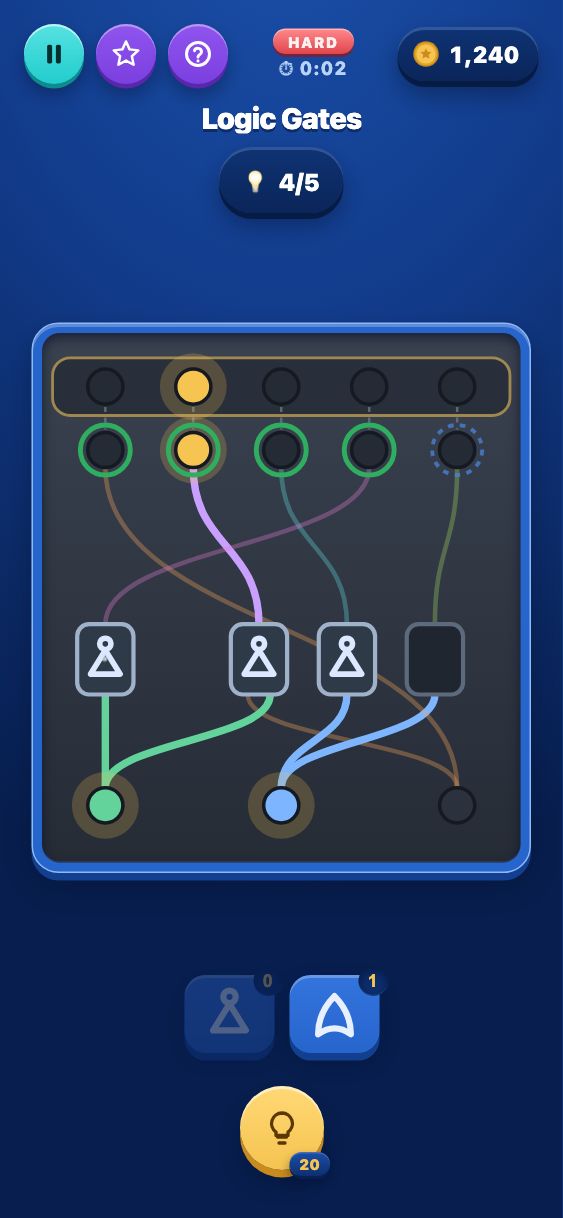 Logic Gates - Hard