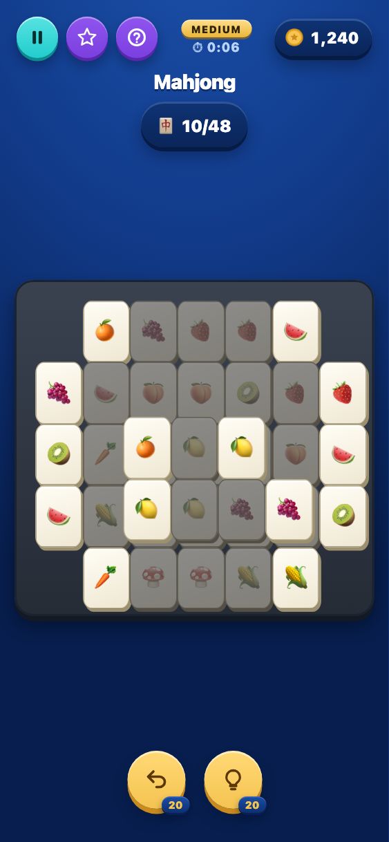 Mahjong - Medium