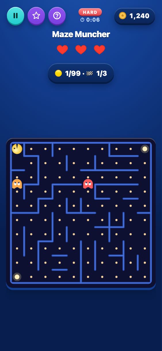 Maze Muncher - Hard