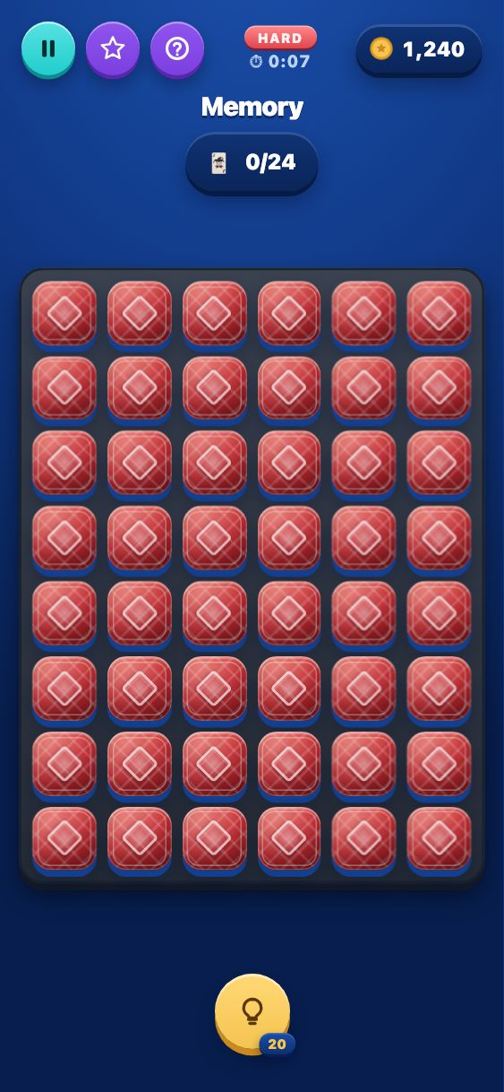 Memory - Hard