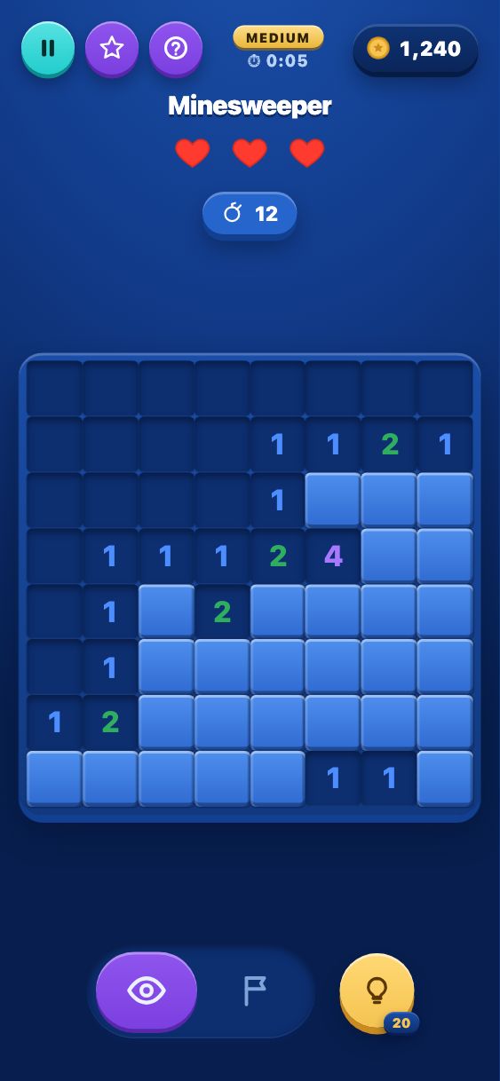 Minesweeper - Medium