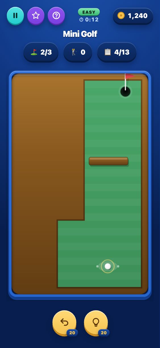 Mini Golf - Easy
