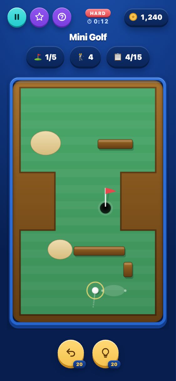 Mini Golf - Hard
