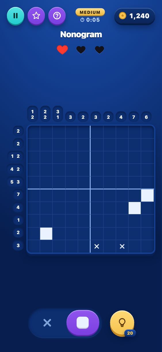 Nonogram - Medium
