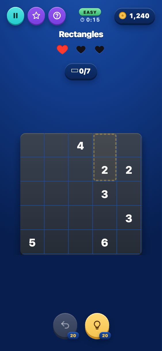 Rectangles - Easy