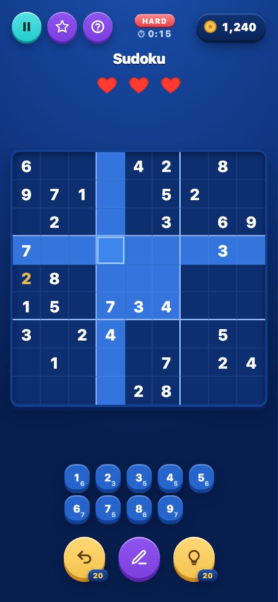 Sudoku - Hard