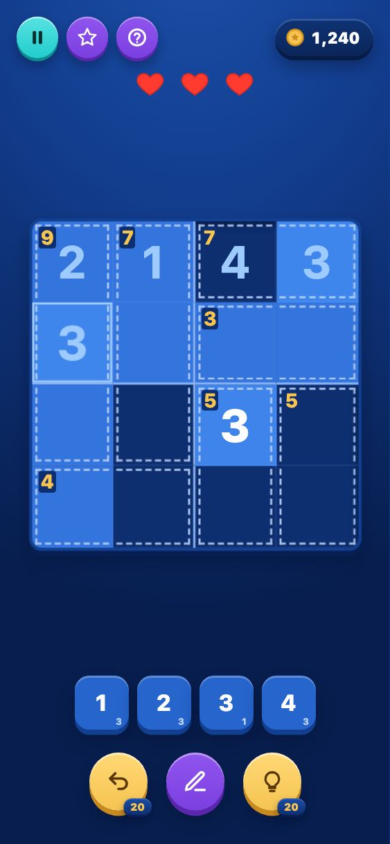 Sum Sudoku - Easy