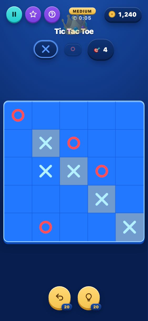 Tic Tac Toe - Medium