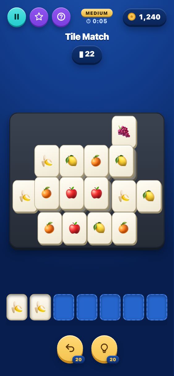 Tile Match - Medium