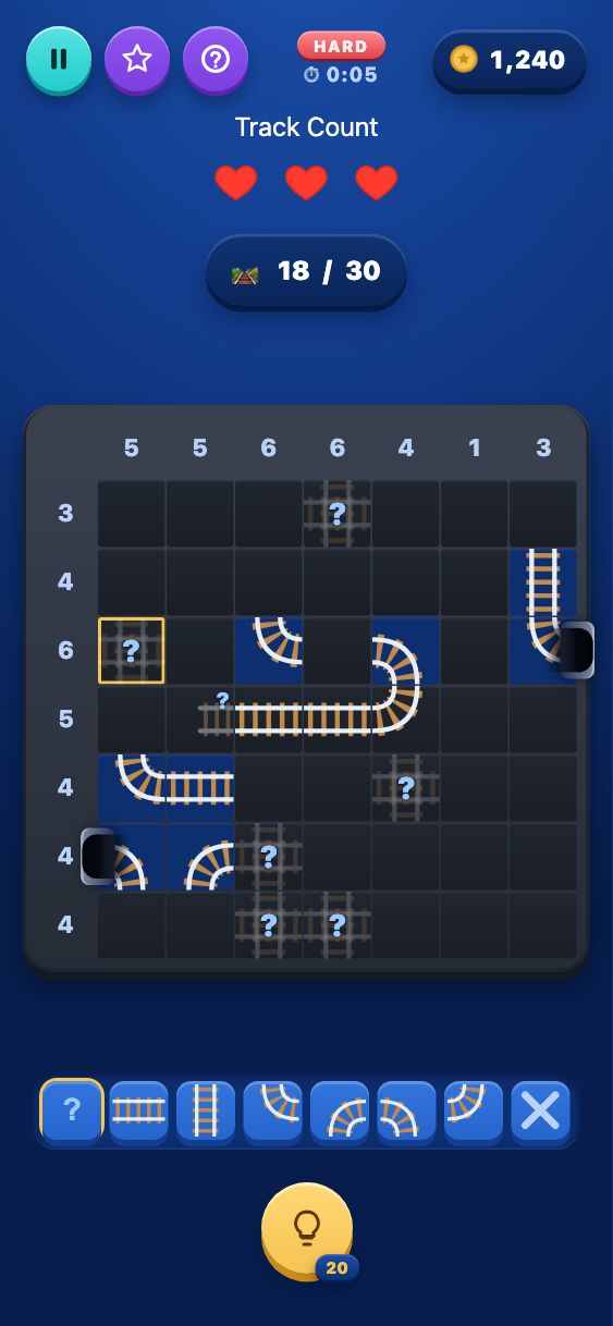 Track Count - Hard