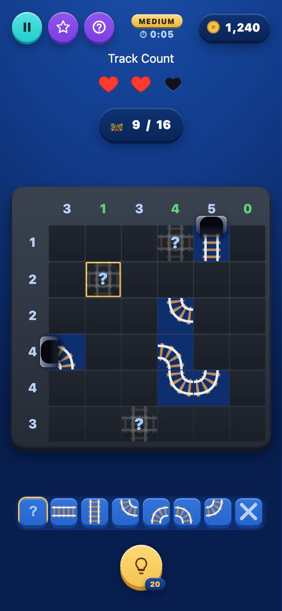 Track Count - Medium
