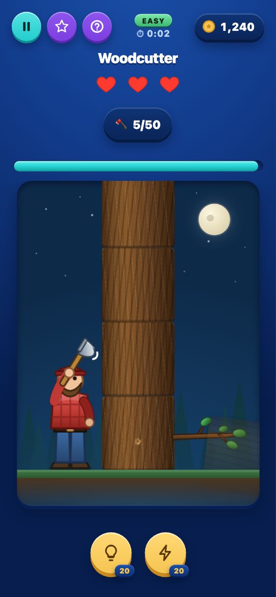 Woodcutter - Easy