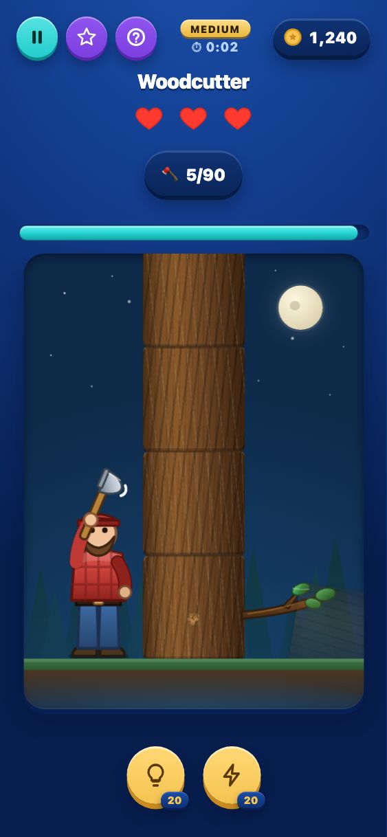 Woodcutter - Medium